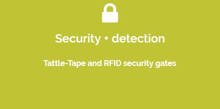 tattle tape and rfid security gate