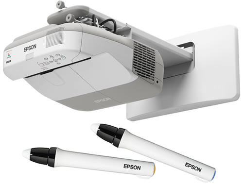 epson ultra short throw projector